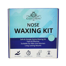 Nose Waxing Kit Wax Home Painless Nasal Waxing Strip Remover Removal For Safe Applicator Remove Waxing Easy Reusable Beads Mens Ladies, 12 Piece Set