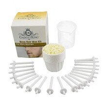 GadgetKing Nose Hair Removal Wax Kit Nasal Ear Hairs Painless Effective Safe Quick Beads Waxing Remover for Men and Woman Ladies DIY Applicator Sticks