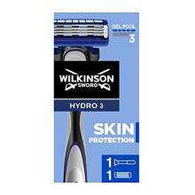 WILKINSON SWORD - Hydro 3 Skin Protection For Men | Regular | Razor Handle + 1 Blade Refill