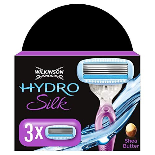 Wilkinson Sword Hydro Silk Blades for Women, 3 blades
