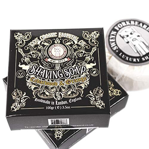 Shaving Soap Cedarwood & Orange - Sweyn Forkbeard
