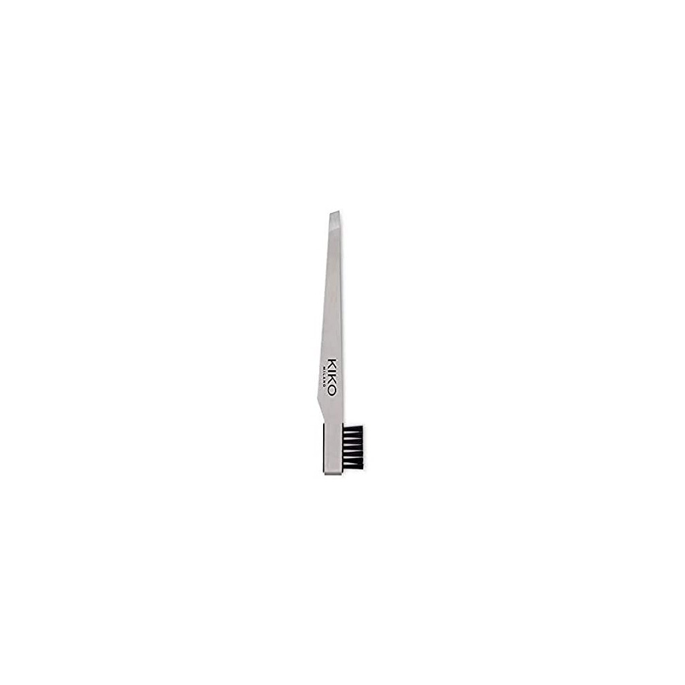 Kiko Milano Pro Tweezers Combo | Professional Eyebrow Tweezers With Spoolie