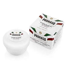 Proraso Shaving Soap for Sensitive Skin (150 ml) with Aloe & Green Tea for a Rich, Creamy Lather
