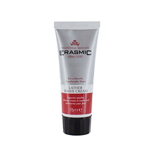 Erasmic lather shave cream 75mls 2