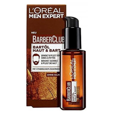 L'Or?al Men Expert Barber Club Beard Oil Skin and Beard, 1er Pack (1 x 30 ml)