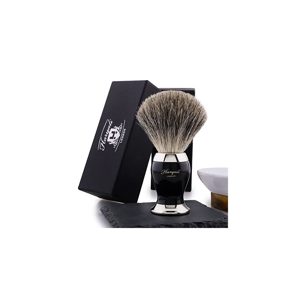 Shaving Brush - Shaving Cream Brush - Badger Hair Shaving Brush - Shave Brush - for Wet Shaving - Long Lasting - Mens Shaving Brush - and Womens