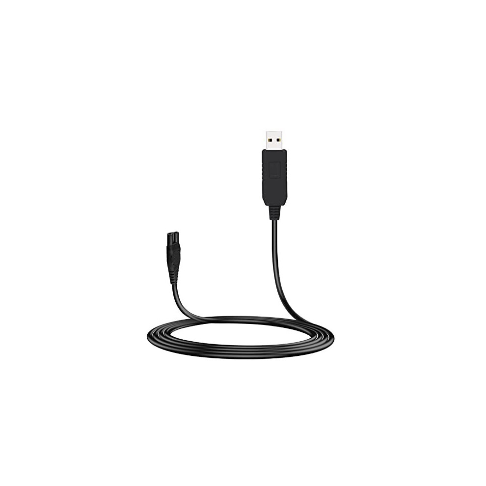 Merom 15V Usb Charging Cable Replacement Hq8505 Charger Cord Compatible With Philips Shaver Norelco One Blade Multigroom Pro All-In-One Grooming
