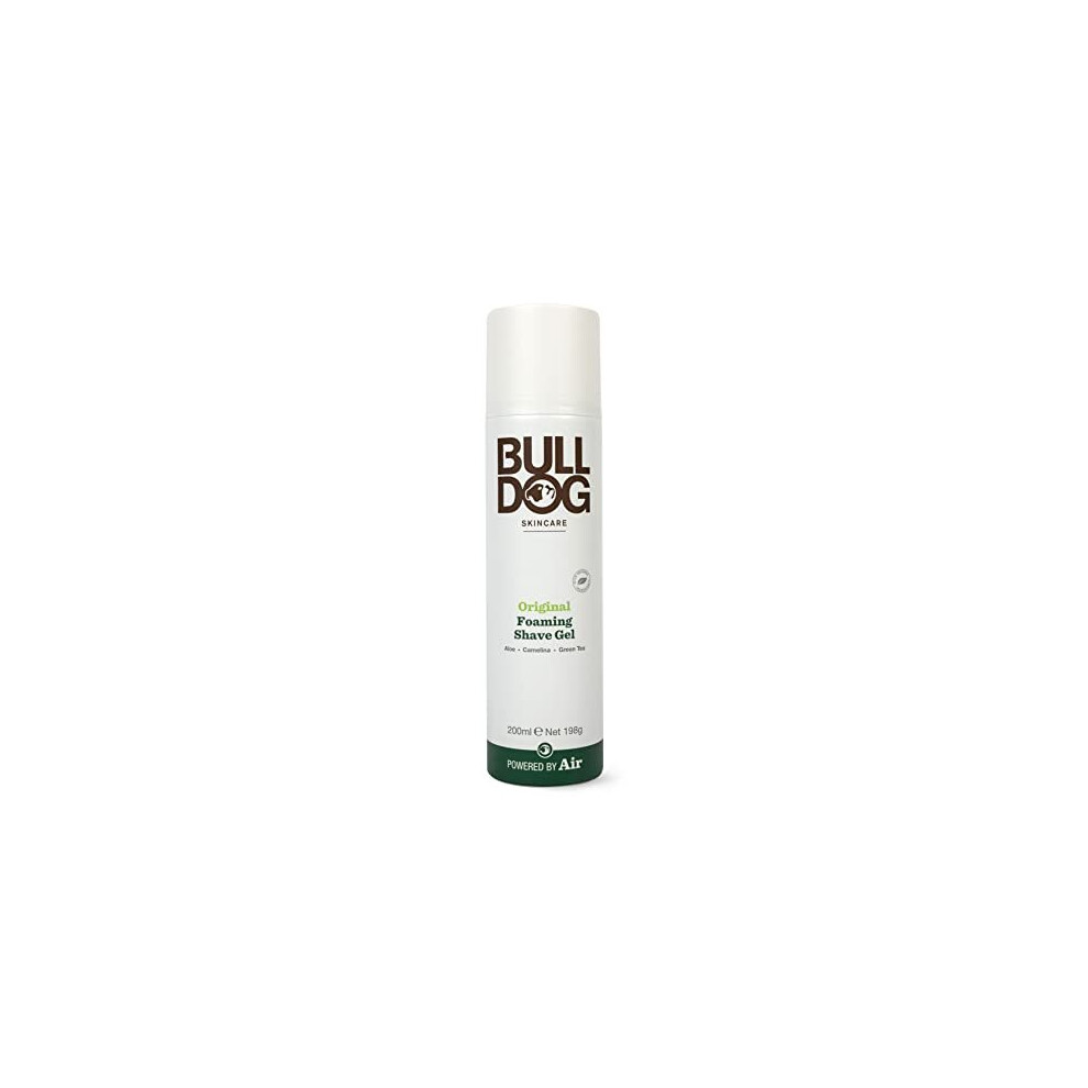 BULLDOG Skincare - Original Foaming Shave Gel for Men, 200ml