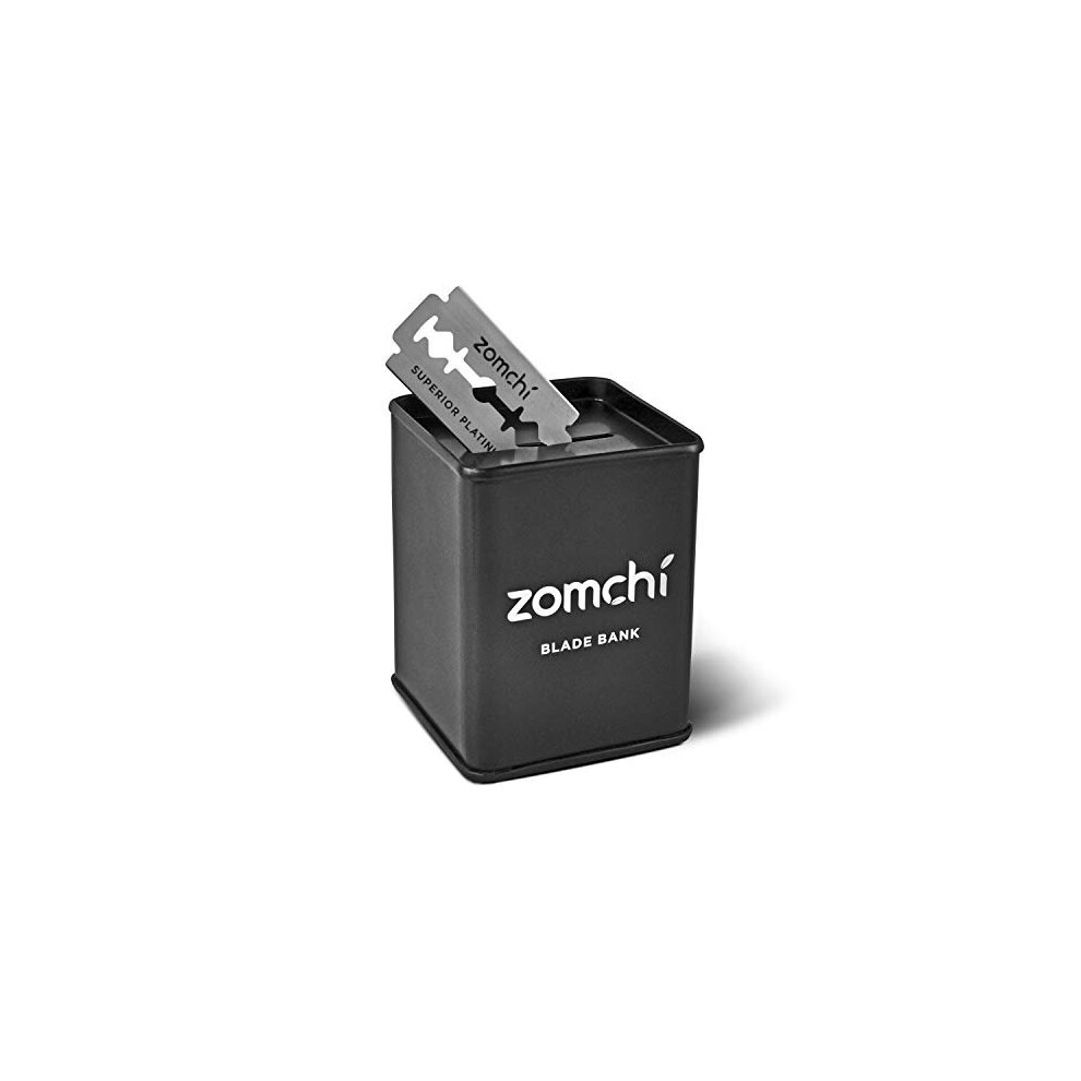 Zomchi Razor Blade Bank For Safety Razor Blade Storagement, Used Double Edge Safety Razor Blade Disposal Case