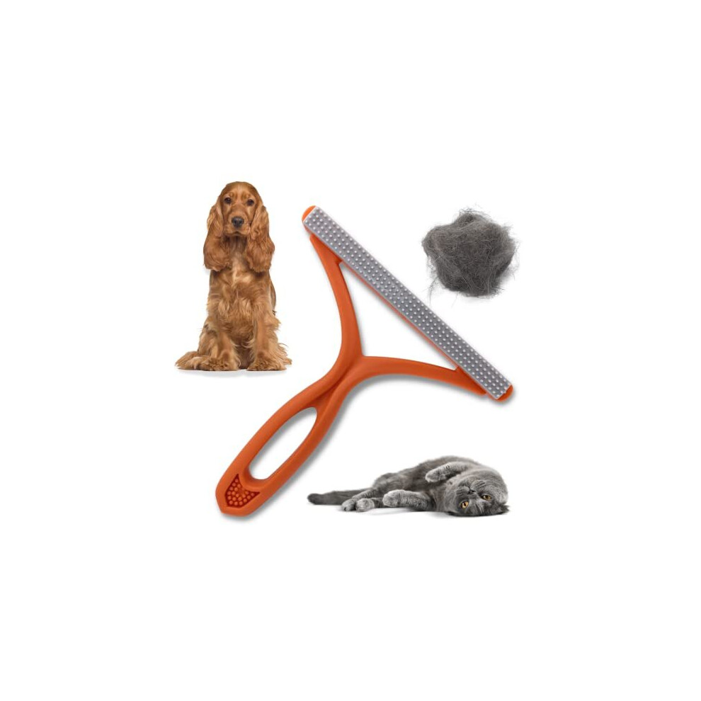Pawsonly Pawsonlyuk Reusable Pet Hair Remover | Portable Lint Remover | Cat Dog Hair Remover | Carpet Brush | Easy To Clean Pets Tool Cleaner | Clothes