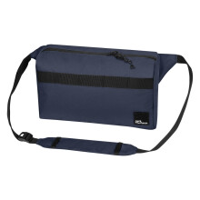 (One Size, Night Blue) Jack Wolfskin Unisex 365 Padded Lightweight Recycled 3 Litre Waist Bag