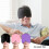 (Pink) Ice Pack Migraine Hat Cold Therapy Headache Pain 3