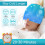 (Pink) Ice Pack Migraine Hat Cold Therapy Headache Pain 5
