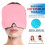 (Pink) Ice Pack Migraine Hat Cold Therapy Headache Pain 2