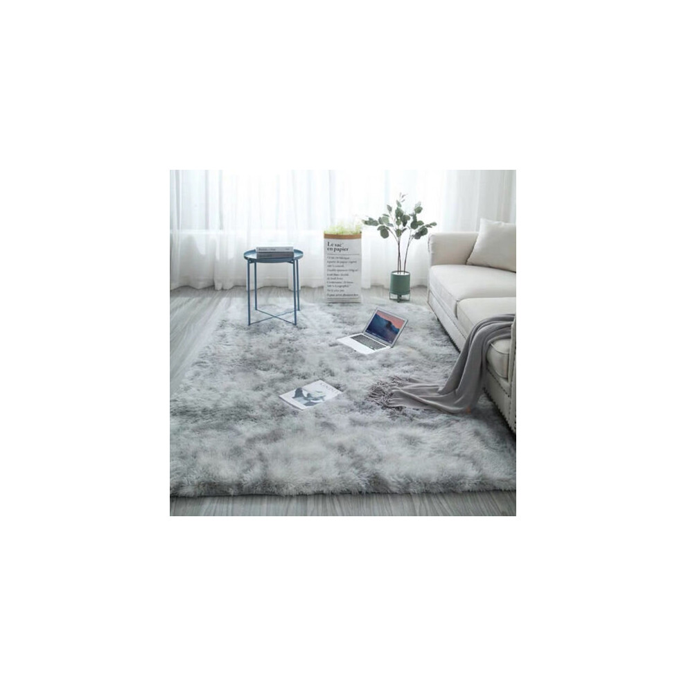 (140*200cm) Anti-Slip Fluffy Rugs Faux Fur Super Soft Carpet Mat Living Room Floor Bedroom