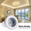 4x GU10 5W 16 λαμπτήρες LED που αλλάζουν χρώμα με λαμπτήρες LED με τηλεχειριστήριο 8