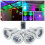 4x GU10 5W 16 λαμπτήρες LED που αλλάζουν χρώμα με λαμπτήρες LED με τηλεχειριστήριο 1