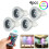 4x GU10 5W 16 λαμπτήρες LED που αλλάζουν χρώμα με λαμπτήρες LED με τηλεχειριστήριο 11
