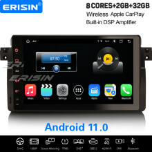 9" 8-Core Android 11 Car Stereo BMW 3er E46 318 Rover 75 MG ZT DAB+ Satnav CarPlay Bluetooth 32GB