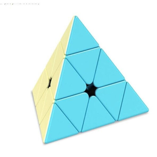 Triangle Speed Cube; Super-Durable Vivid Colors Stickerless