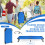 Casart 191cm Outdoor Fabric Sleeping Cot Portable Folding Camping Cot Bed 6