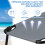 Casart 191cm Outdoor Fabric Sleeping Cot Portable Folding Camping Cot Bed 5