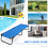 Casart 191cm Outdoor Fabric Sleeping Cot Portable Folding Camping Cot Bed 7