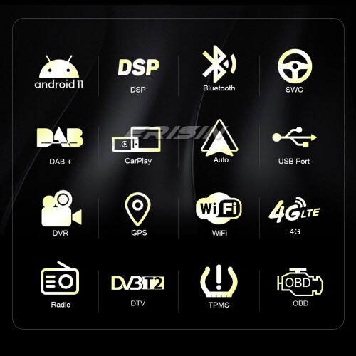 9" 8-Core Android 11 Car Stereo BMW X5 E53 5 Series E39 M5 DAB+ Satnav 32GB CarPlay TPMS Bluetooth 1
