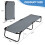 Casart 191cm Outdoor Fabric Sleeping Cot Portable Folding Camping Cot Bed 2