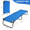 Casart 191cm Outdoor Fabric Sleeping Cot Portable Folding Camping Cot Bed 2