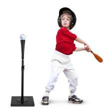 Portable Baseball Batting Tee  Stand Height Adjustable Softball Tee