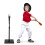 Casart Portable Baseball Batting Tee  Stand Height Adjustable Softball Tee 1