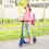 Casart Height-Adjustable Folding Kick Scooter for Kids LED Light-Up Scooter 2