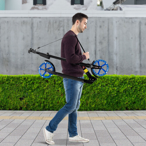 Casart Height-Adjustable Folding Kick Scooter for Kids LED Light-Up Scooter 1
