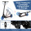 Casart Height-Adjustable Folding Kick Scooter for Kids LED Light-Up Scooter 4