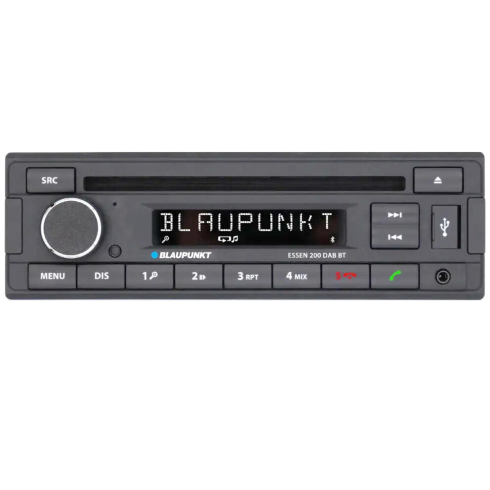 Blaupunkt Essen 200DAB Single Din Car Stereo Player Bluetooth/DAB+/USB