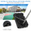Casart Adjustable Portable Basketball Hoop Poolside Basketball Goal System 7