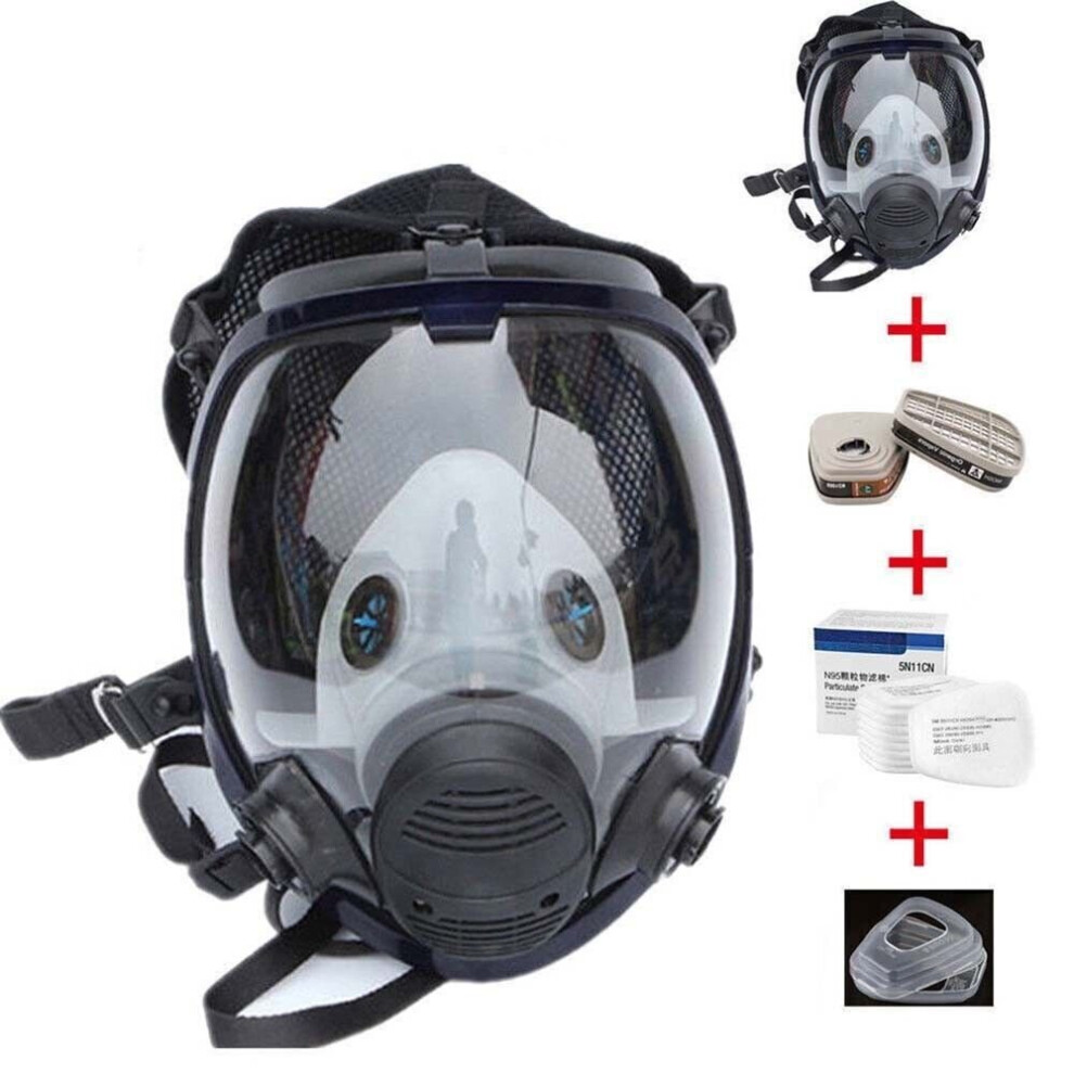 6800 Full Mask Respirator 15 in 1 Chemical Paint Gas Respirator Mask