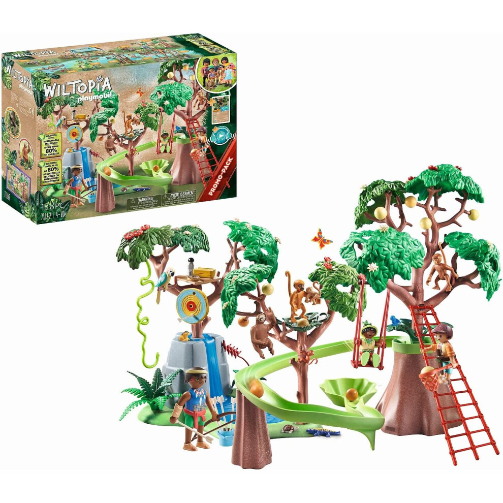 Wiltopia Tropical Jungle Playground Playmobil 71142