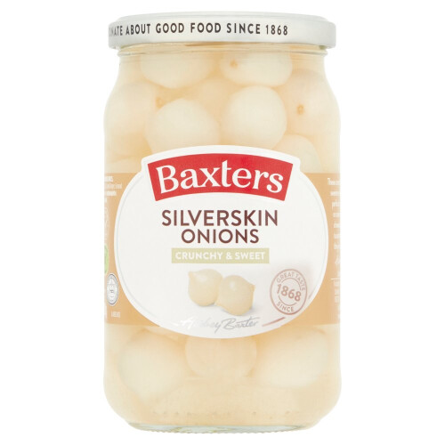 Baxters Silverskin Onions 440g (Pack of 6) 2