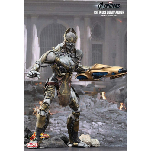 Hot Toys Figurine Hot Toys MMS227 - Marvel Comics - The Avengers - Chitauri Commander 2