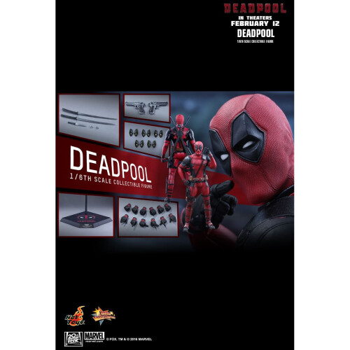 Hot Toys Figur Hot Toys MMS347 - Marvel Comics - Deadpool  - Deadpool 1