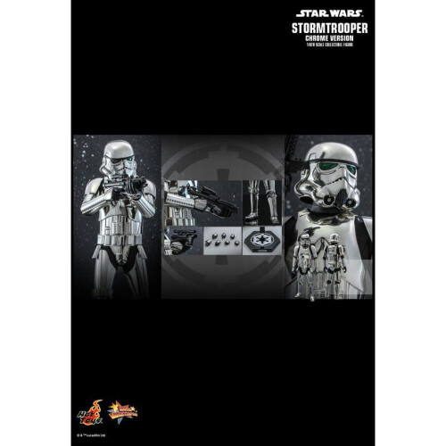Hot Toys Figur Hot Toys MMS615 - Star Wars - Stormtrooper Chrome Version 1