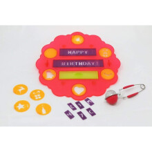 Mastrad Stencil cake Decorating set inc sifter/shaker
