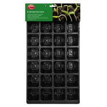 Pack of 5 small 24 Cell Seed Tray Insert Seedling Starter Trays