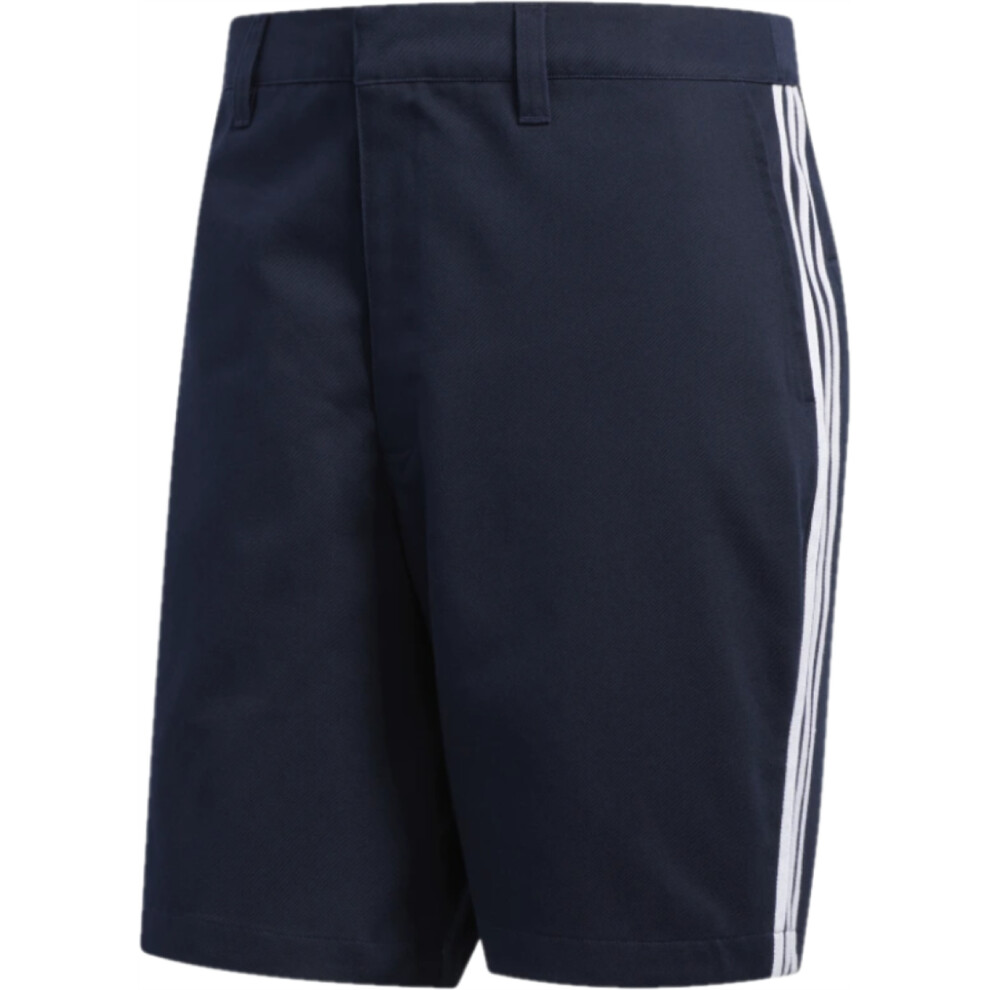 adidas Men's Skateboarding Shorts (Size 32") Navy Logo Chino Shorts - New