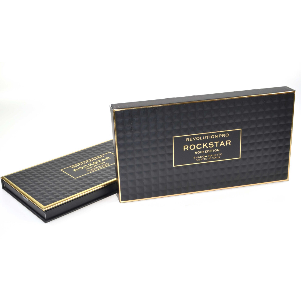 Revolution Pro Black Rockstar Noir Edition Shadow Palette