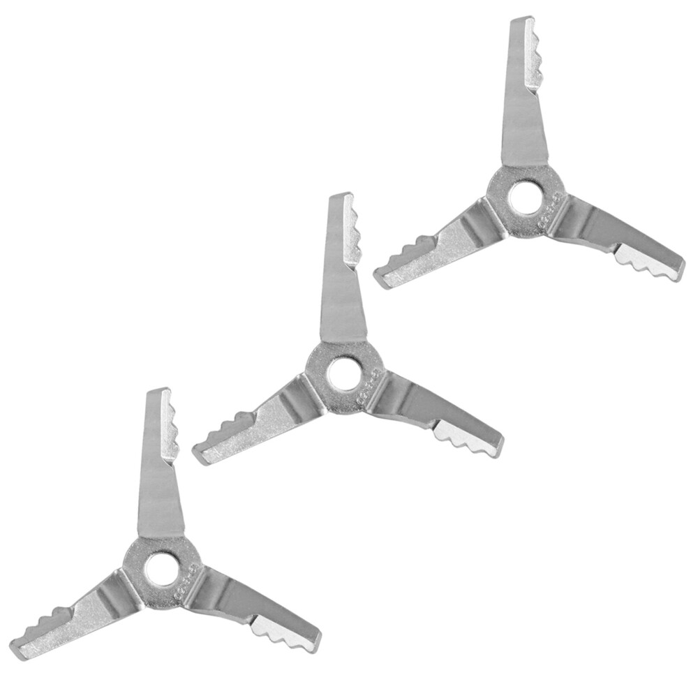 Spares2go Shredder Blades For Stihl Bg45 Bg46 Bg55 Bg56 Bg65 Bg85 Bg86 Leaf Blower Vac X 3
