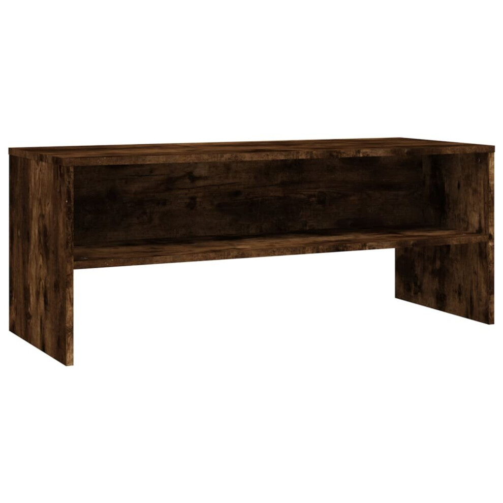 Vidaxl (Smoked Oak) Tv Cabinet Tv Media Hifi Tv Stand Tv Unit Sideboard Engineered Wood