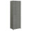 VidaXL vidaXL Gartenschrank Grau 59x40x180 cm Poly Rattan 6